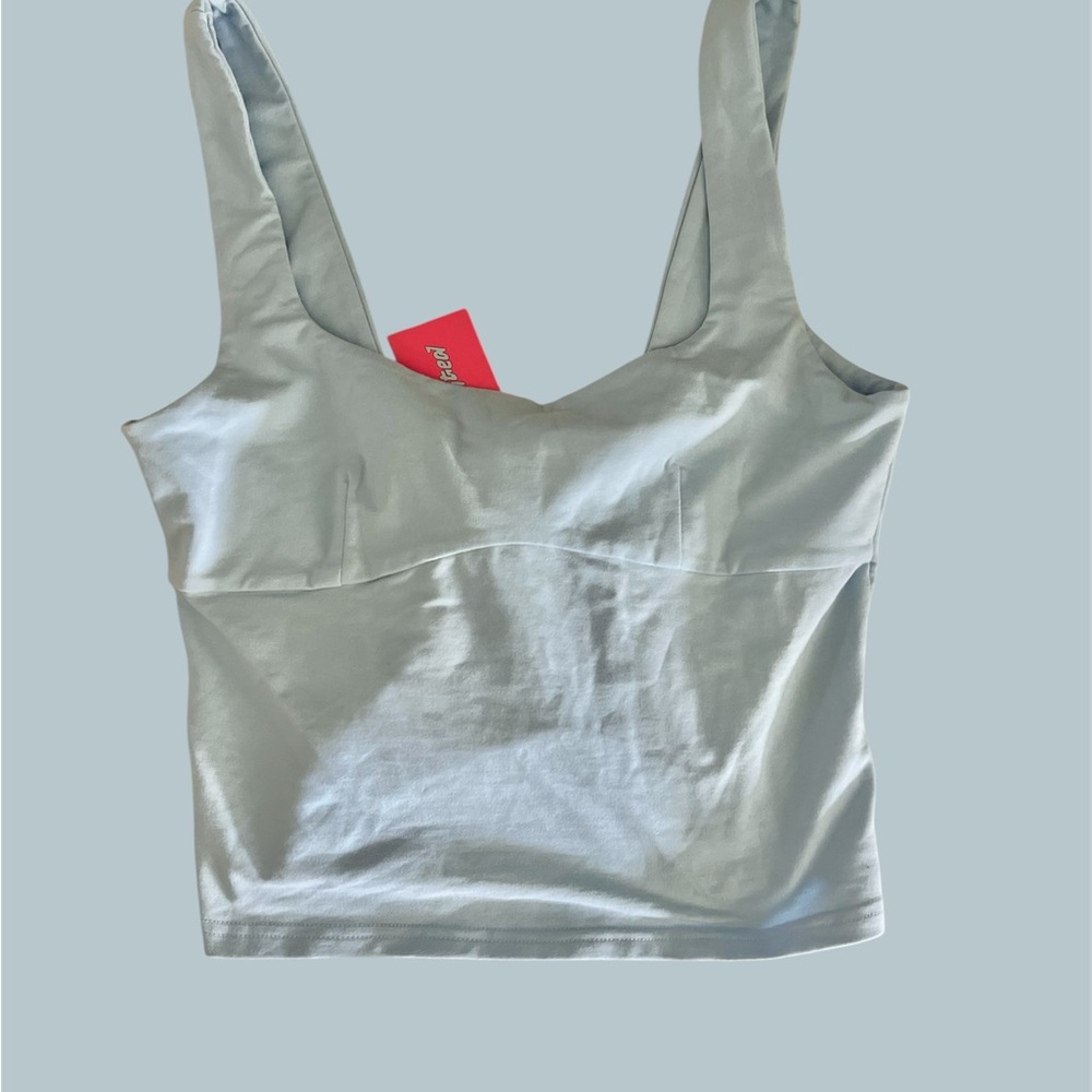 BRAND NEW, Med. - Edikted Sky Blue Bow
Sleeveless Top - Picture 3 of 6